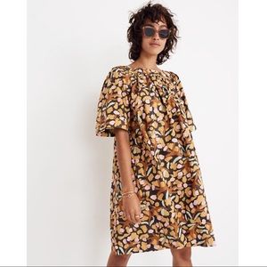 Whit Mira Oversized Babydoll Dress in Elderberry